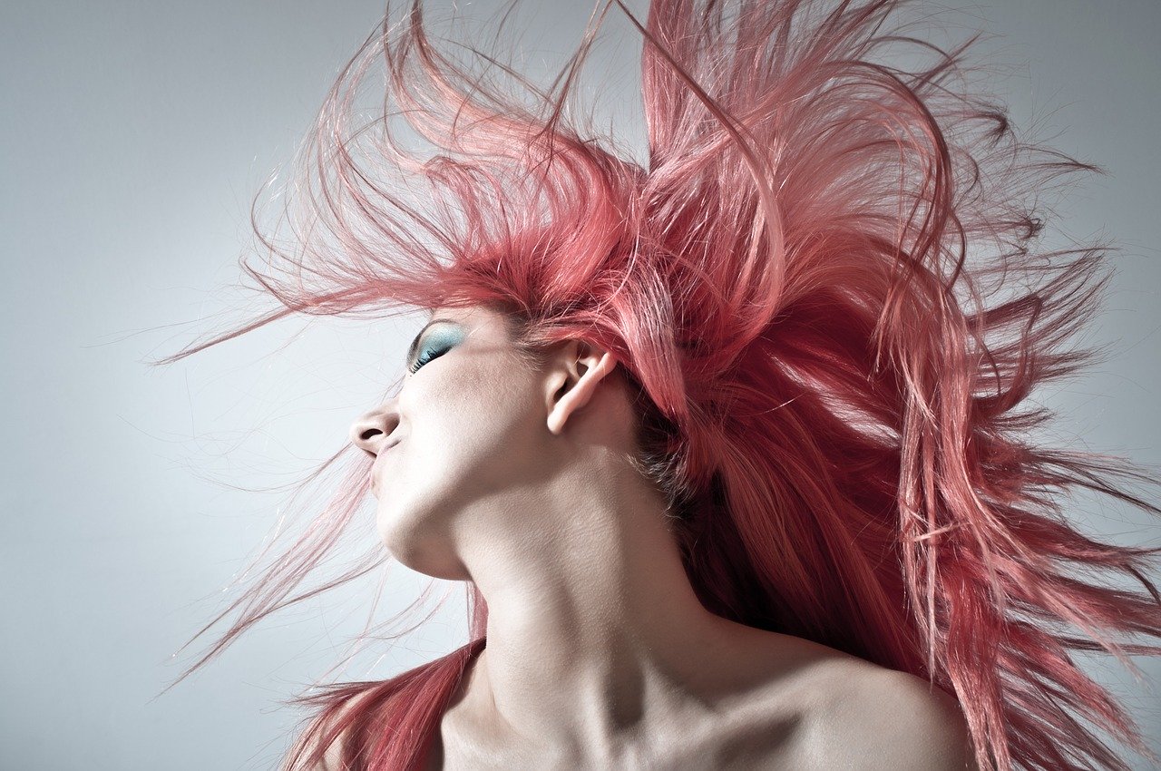 color dye hairstyle